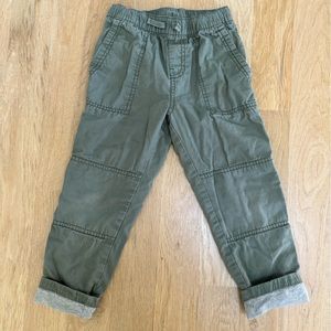 Tea lined pants size 6